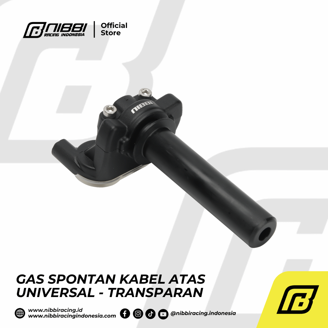 GAS SPONTAN KABEL ATAS UNIVERSAL - TRANSPARAN - Gambar 8