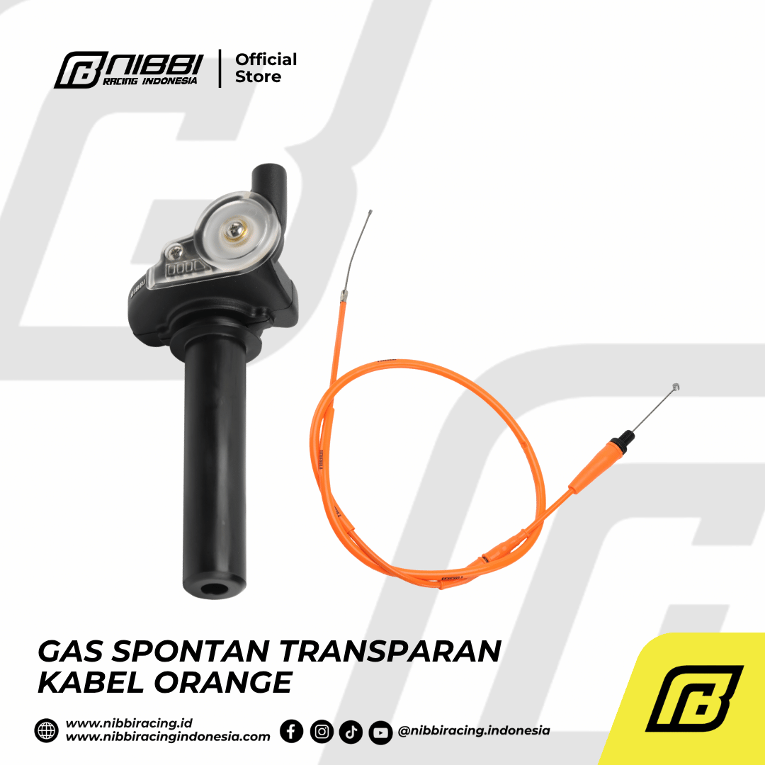 GAS SPONTAN KABEL ATAS UNIVERSAL - TRANSPARAN - Gambar 6