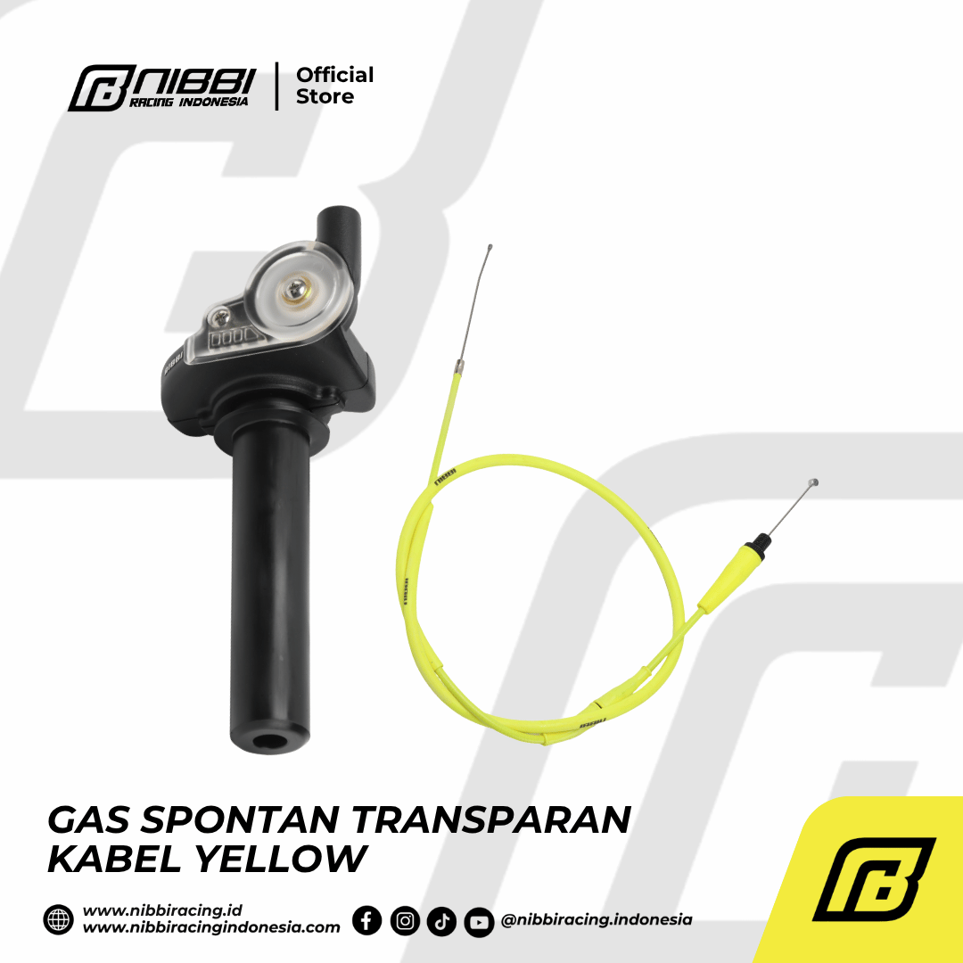 GAS SPONTAN KABEL ATAS UNIVERSAL - TRANSPARAN - Gambar 7