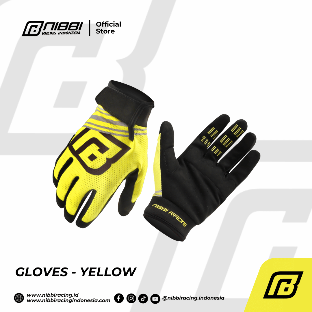 GLOVES - YELLOW - Gambar 3