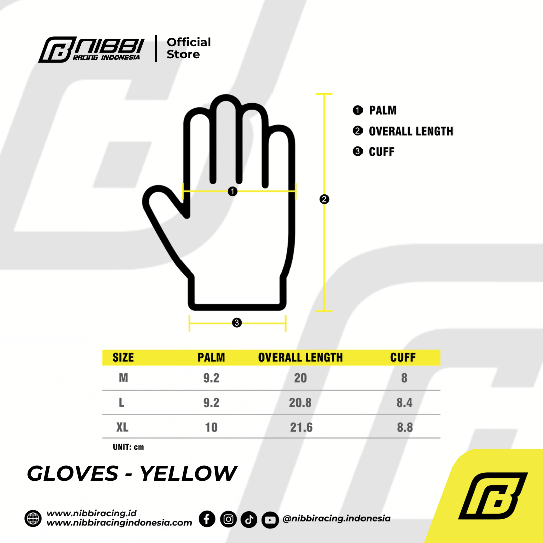 GLOVES - YELLOW - Gambar 2