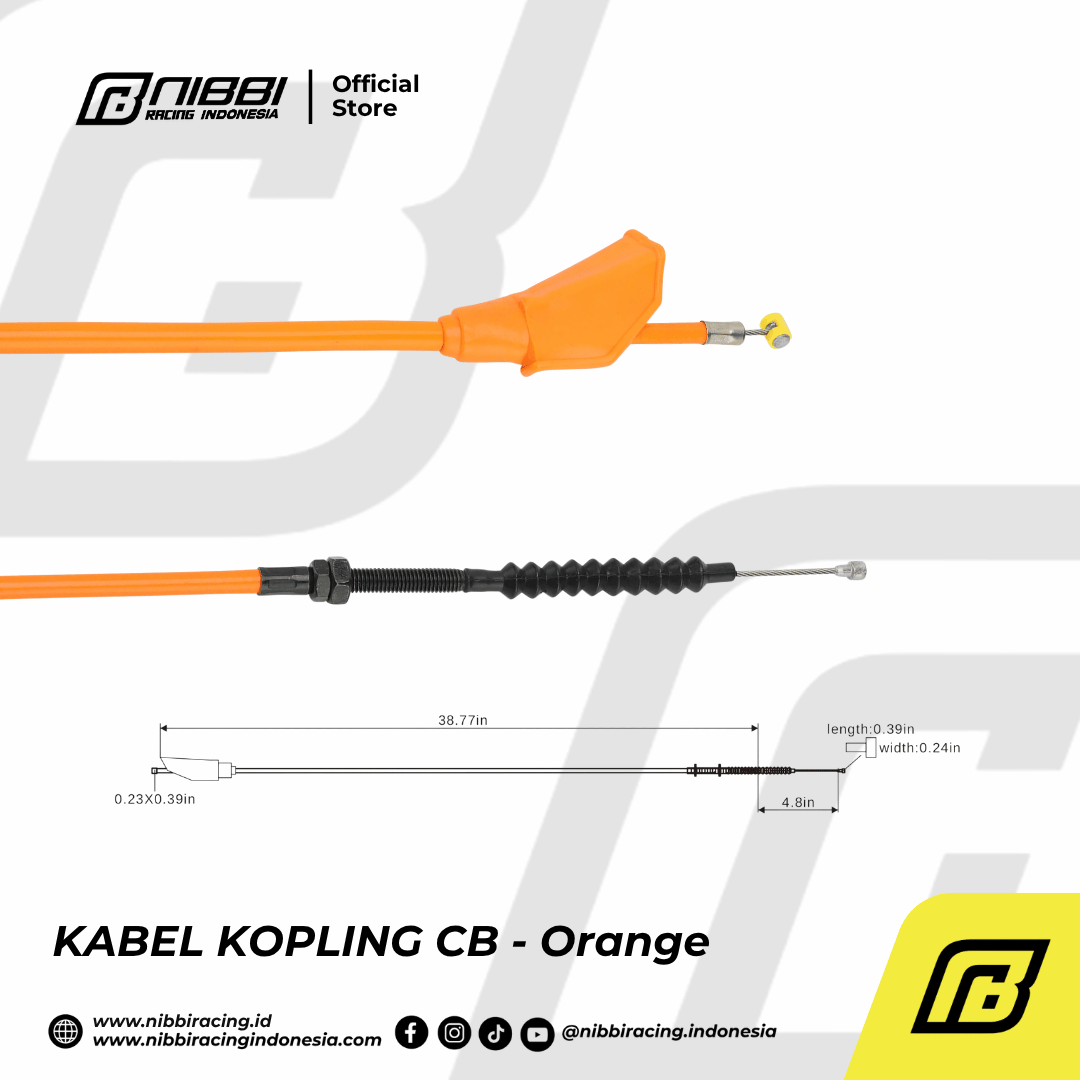 KABEL KOPLING CB - Orange - Gambar 2