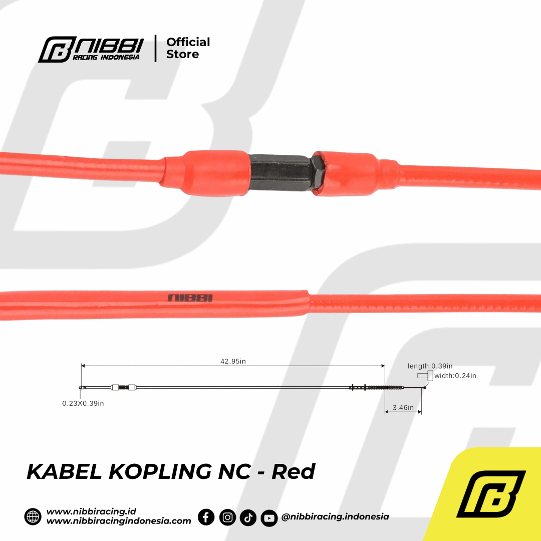 KABEL KOPLING NC - Red - Gambar 2
